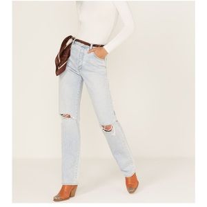Rolla’s Original High Rise Straight Jean